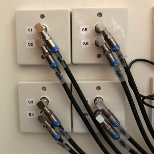 Room RF sockets
